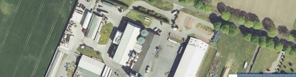 Zdjęcie satelitarne Deltapol w Likwidacji