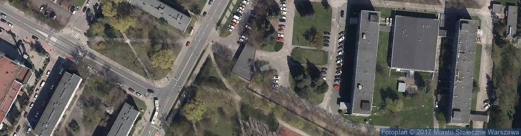 Zdjęcie satelitarne Departament Centralnej Ewidencji Pojazdów i Kierowców MSWiA