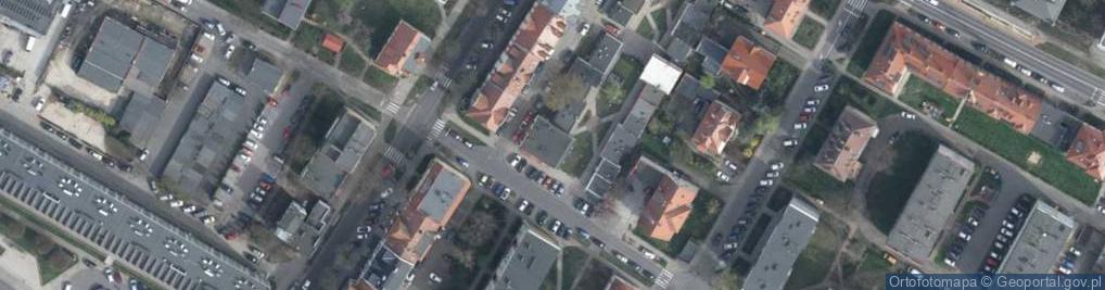 Zdjęcie satelitarne Detal Hurt Art Przemysł i Spożyw Sierzputowski A i Radzioch J