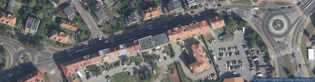 Zdjęcie satelitarne Detrimentum Ciborski i Kozłowski Odszkodowania Komunikacyjne Osobowe i Majątkowe Sławomir Ciborski