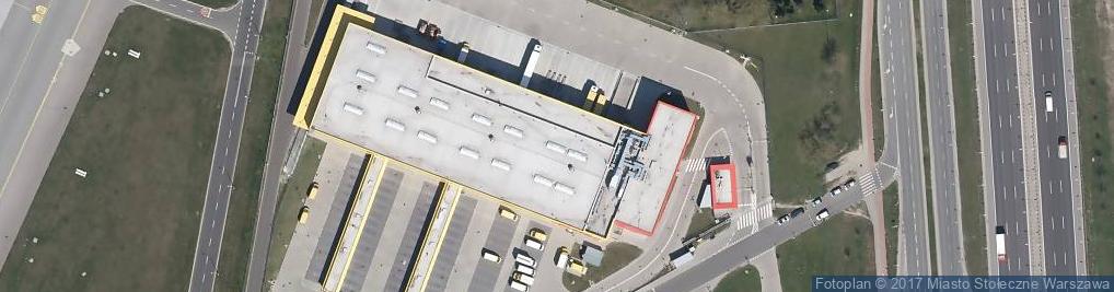 Zdjęcie satelitarne DHL Express