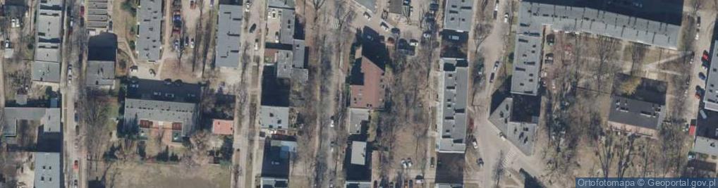 Zdjęcie satelitarne Dialab Laboratorium Analiz Medycznych Praktyka Lekarska