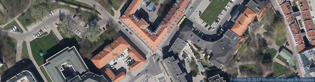 Zdjęcie satelitarne Diners Club Polska