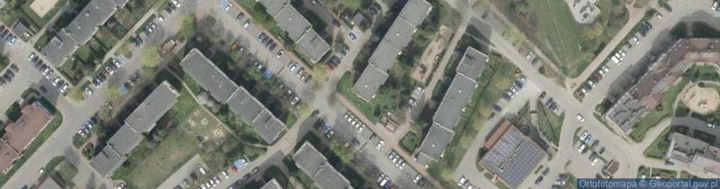 Zdjęcie satelitarne DK Damian Klimek