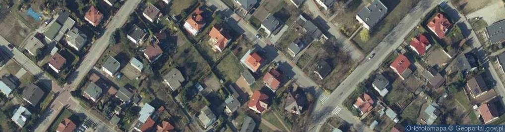 Zdjęcie satelitarne DK-Dzilinski Konrad Domy drewniane Ciechanów