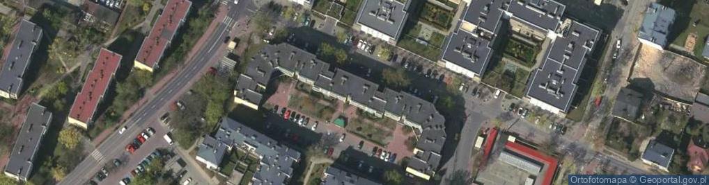 Zdjęcie satelitarne DK - Usługi koparko-ładowarką, minikoparką i koparką obrotową