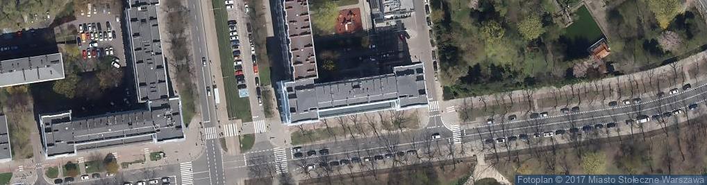 Zdjęcie satelitarne DK Zabezpieczenia Dariusz Małkiński
