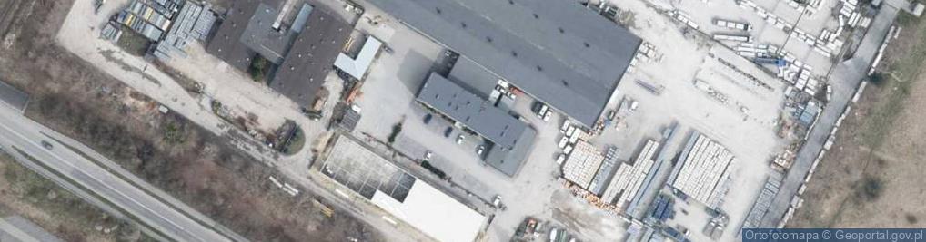 Zdjęcie satelitarne DKP Beton