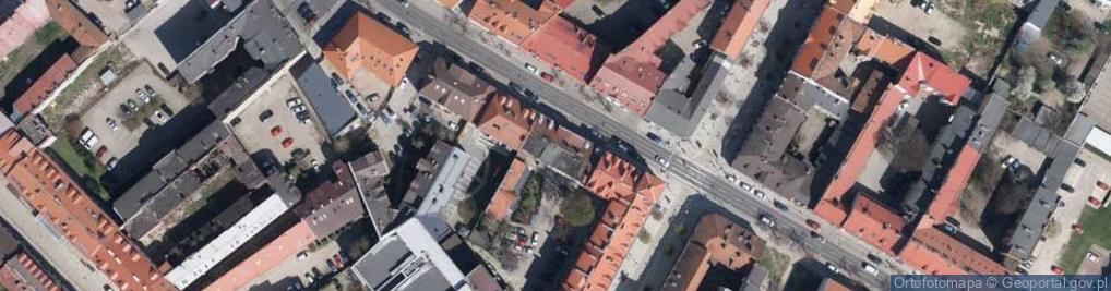 Zdjęcie satelitarne Dłuziński Grzegorz, Przedsiębiorstwo Usługowo Handlowe, Grzegorz Dłuziński