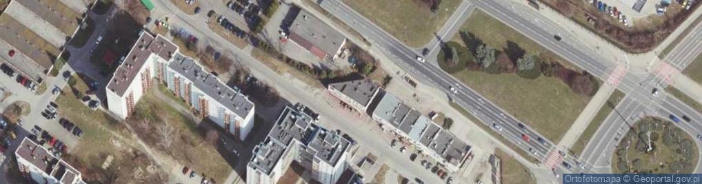 Zdjęcie satelitarne DM Domowe Uzdrowisko Beata Mazur