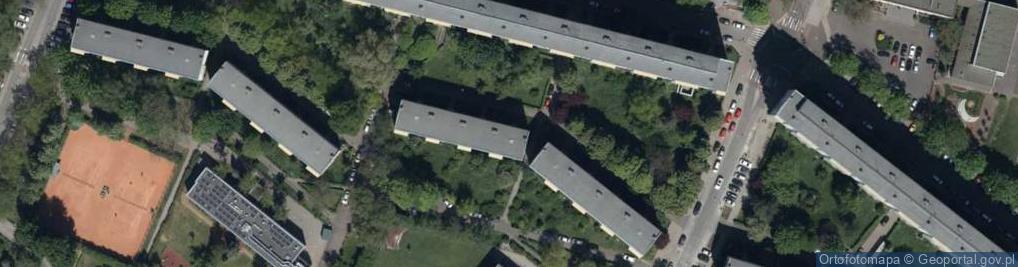 Zdjęcie satelitarne Dmowski w., Wrocław
