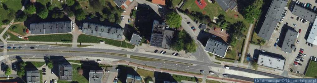 Zdjęcie satelitarne Doering Tomasz Gościniec Iza
