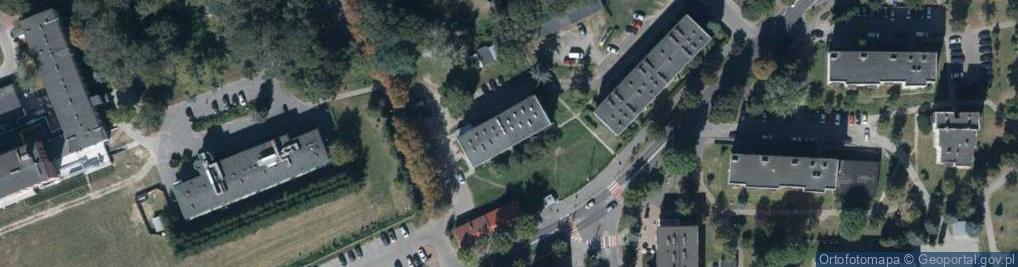 Zdjęcie satelitarne Dołęga Martyna Kiosk