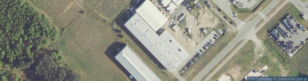 Zdjęcie satelitarne Dolnośląska Firma Logistyczna