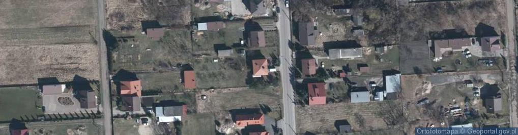 Zdjęcie satelitarne Dom-Drew Przemysław Zdanowicz