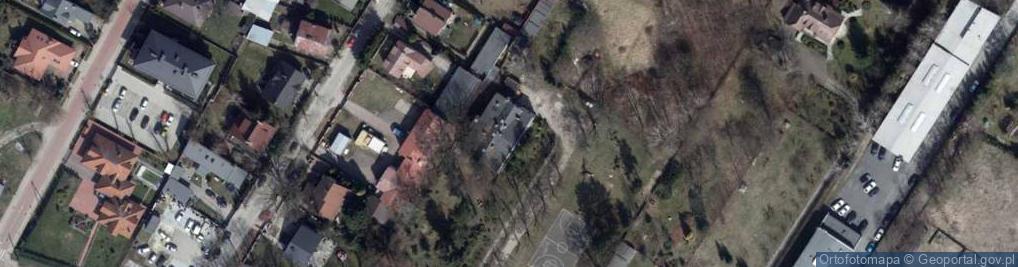 Zdjęcie satelitarne Dom Dziecka nr 2 w Łodzi