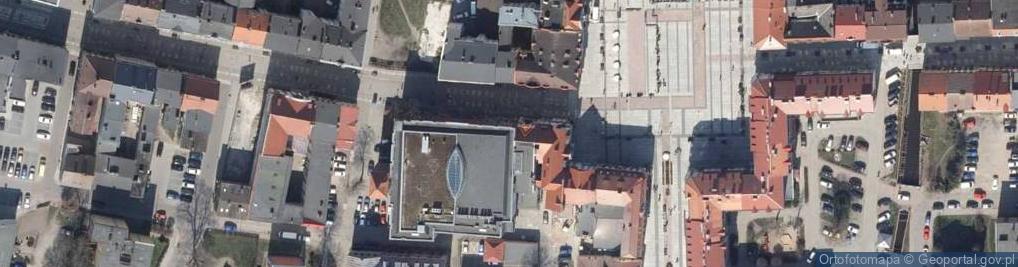 Zdjęcie satelitarne Dom Handlowy Markiz Jan Linnik Ryszard Hałas