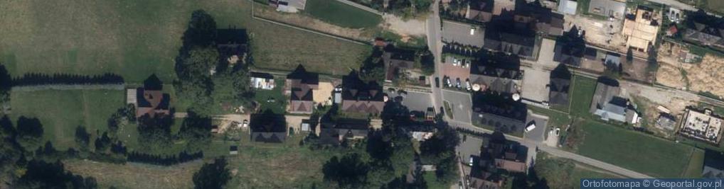 Zdjęcie satelitarne Dom Kolonijno-Wypoczynkowy U Józefa Stachoń-Groblowy Maria