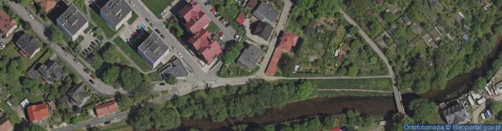 Zdjęcie satelitarne Dom Koszt Kosztorysowanie Wyceny Robót Remontowych Nadzory Budowlane Opyd Henryk Eugeniusz
