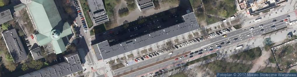 Zdjęcie satelitarne Dom Książki