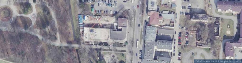 Zdjęcie satelitarne Dom Kultury Pegaz Żardecka Bożenna Błaut Włodzimierz