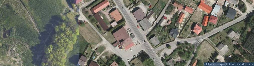 Zdjęcie satelitarne Dom Kultury w Pysznicy