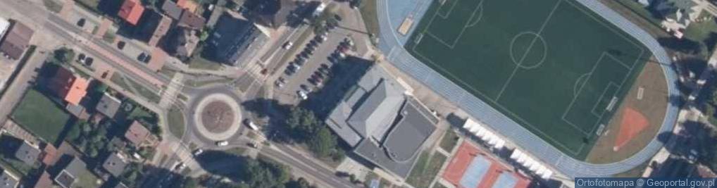 Zdjęcie satelitarne Dom Kultury w Sierpcu