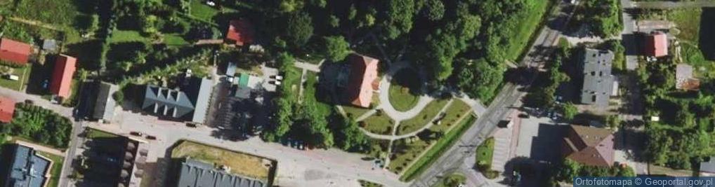 Zdjęcie satelitarne Dom Kultury w Żabiej Woli