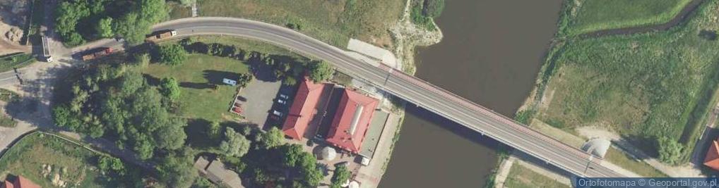 Zdjęcie satelitarne Dom Nad Rzeką Kazimierz i Jadwiga Witek