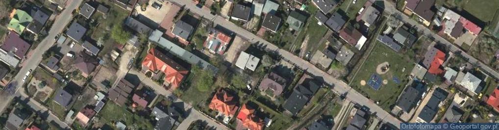 Zdjęcie satelitarne Dom Noclegowy Edyta Burzyńska,