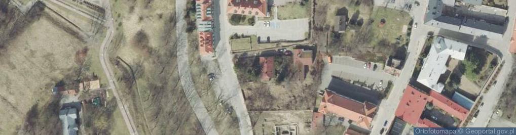 Zdjęcie satelitarne Dom Noclegowy Fijałkowska Linart Janina