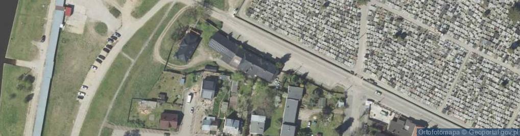Zdjęcie satelitarne Dom Pogrzebowy Sprzedaż Akcesorii Pogrzebowych Przewóz Zwłok Karawanem