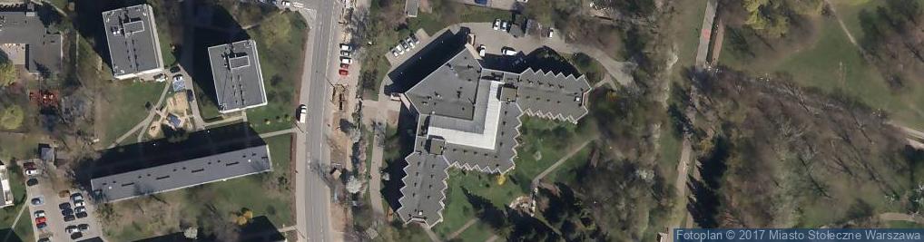 Zdjęcie satelitarne Dom Pomocy Społecznej Budowlani