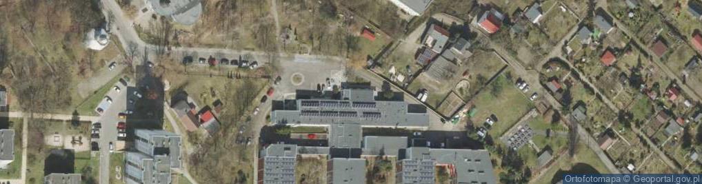 Zdjęcie satelitarne Dom Pomocy Społecznej dla Kombatantów im. Jana Lembasa w Zielone