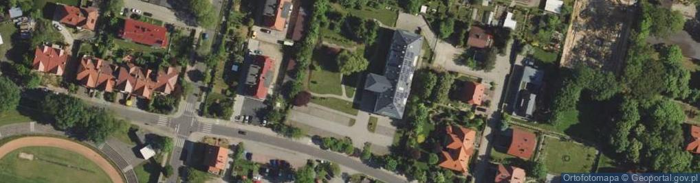 Zdjęcie satelitarne Dom Pomocy Społecznej w Bolesławcu