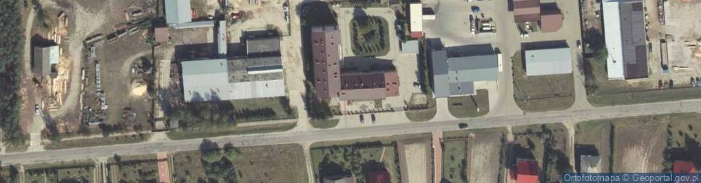 Zdjęcie satelitarne Dom Pomocy Społecznej w Majdanie Wielkim