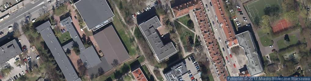 Zdjęcie satelitarne Dom Pomocy Społecznej w Warszawie