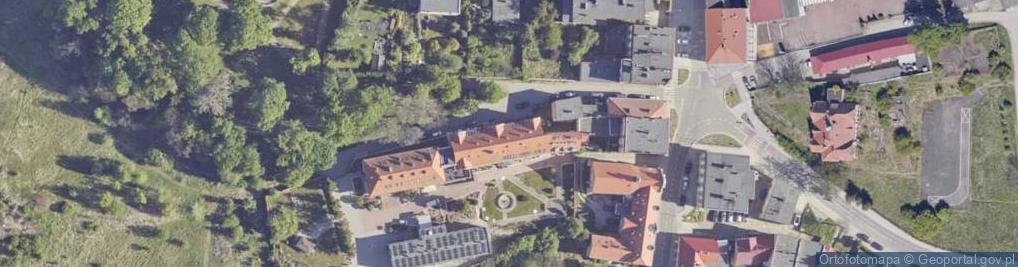 Zdjęcie satelitarne Dom Pomocy Społecznej w Ząbkowicach Śląskich