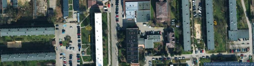 Zdjęcie satelitarne Dom Pomocy Społecznej
