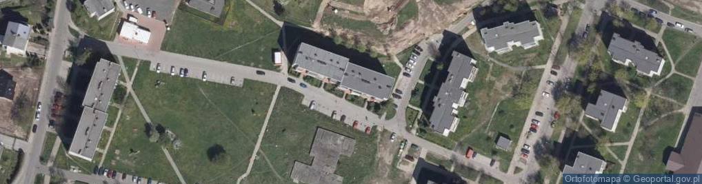 Zdjęcie satelitarne Dom Projektowanie i Nadzory w Budownictwie