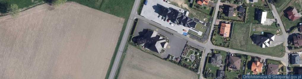 Zdjęcie satelitarne Dom Przyjęć Okolicznościowych Ewa Guzy