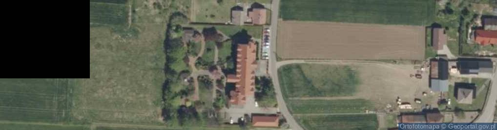 Zdjęcie satelitarne Dom Spokojnej Starości Święta Barbara w Kamionku