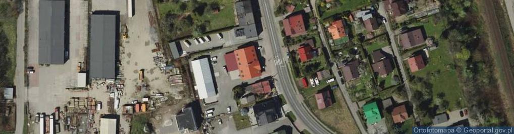 Zdjęcie satelitarne Dom techniczny s.c. Żywiec