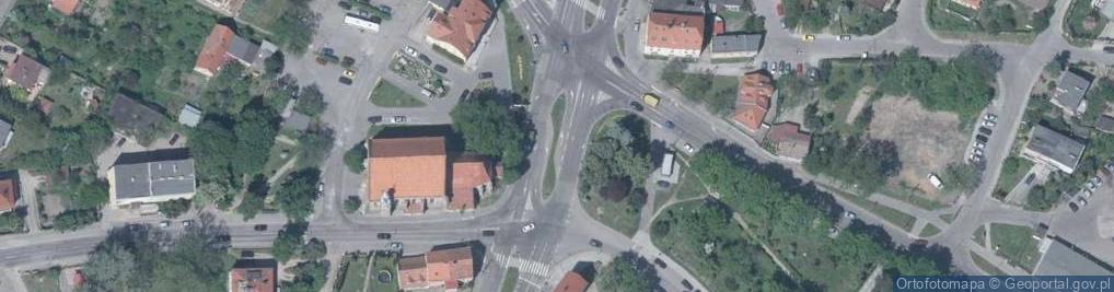 Zdjęcie satelitarne Dom Turysty Na Ślęży