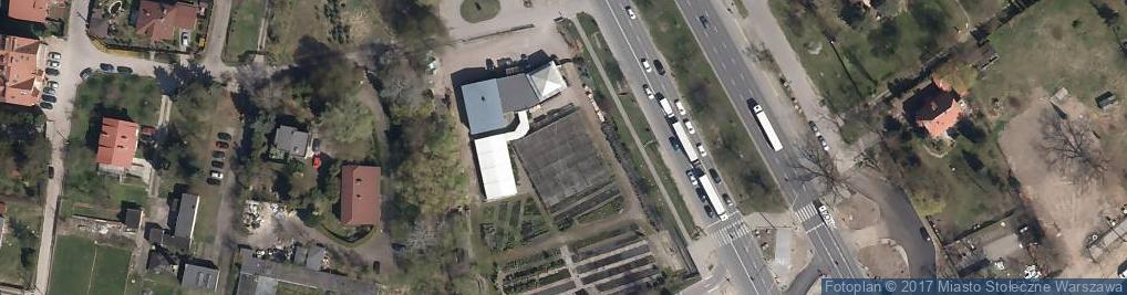 Zdjęcie satelitarne Dom w Ogrodzie J Lirska J Kaliński