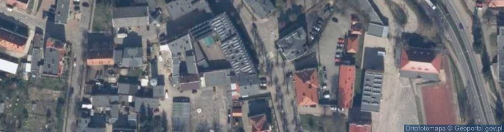 Zdjęcie satelitarne Dom Wczasów Dziecięcych w Połczynie Zdroju
