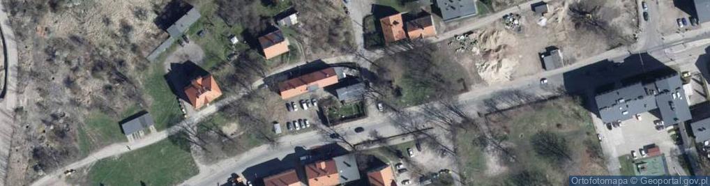 Zdjęcie satelitarne Domagalska E.Sklep, Wałbrzych