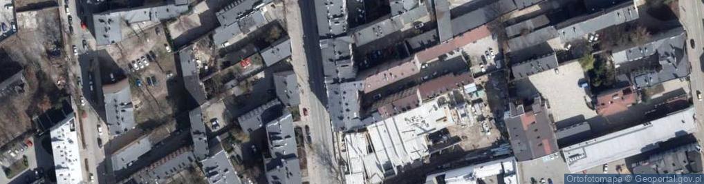 Zdjęcie satelitarne Domena Zarządzanie i Administrowanie Nieruchomościami Bogdan Moruzgała Teresa Bednarek Moruzgała Monika Moruzgała