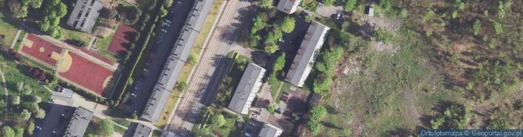 Zdjęcie satelitarne Domflor II Anna Wierzba