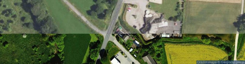 Zdjęcie satelitarne Dominik Długozima Przedsiębiorstwo Wielobranżowe Zima